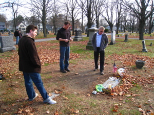 At the Edson Cemetery, Lowell